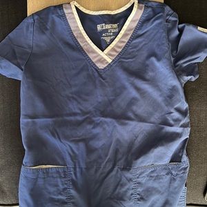 greys anatomy scrubs size L